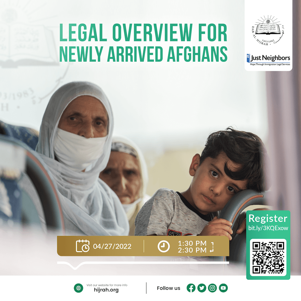 Legal Overview for Newly Arrived Afghans