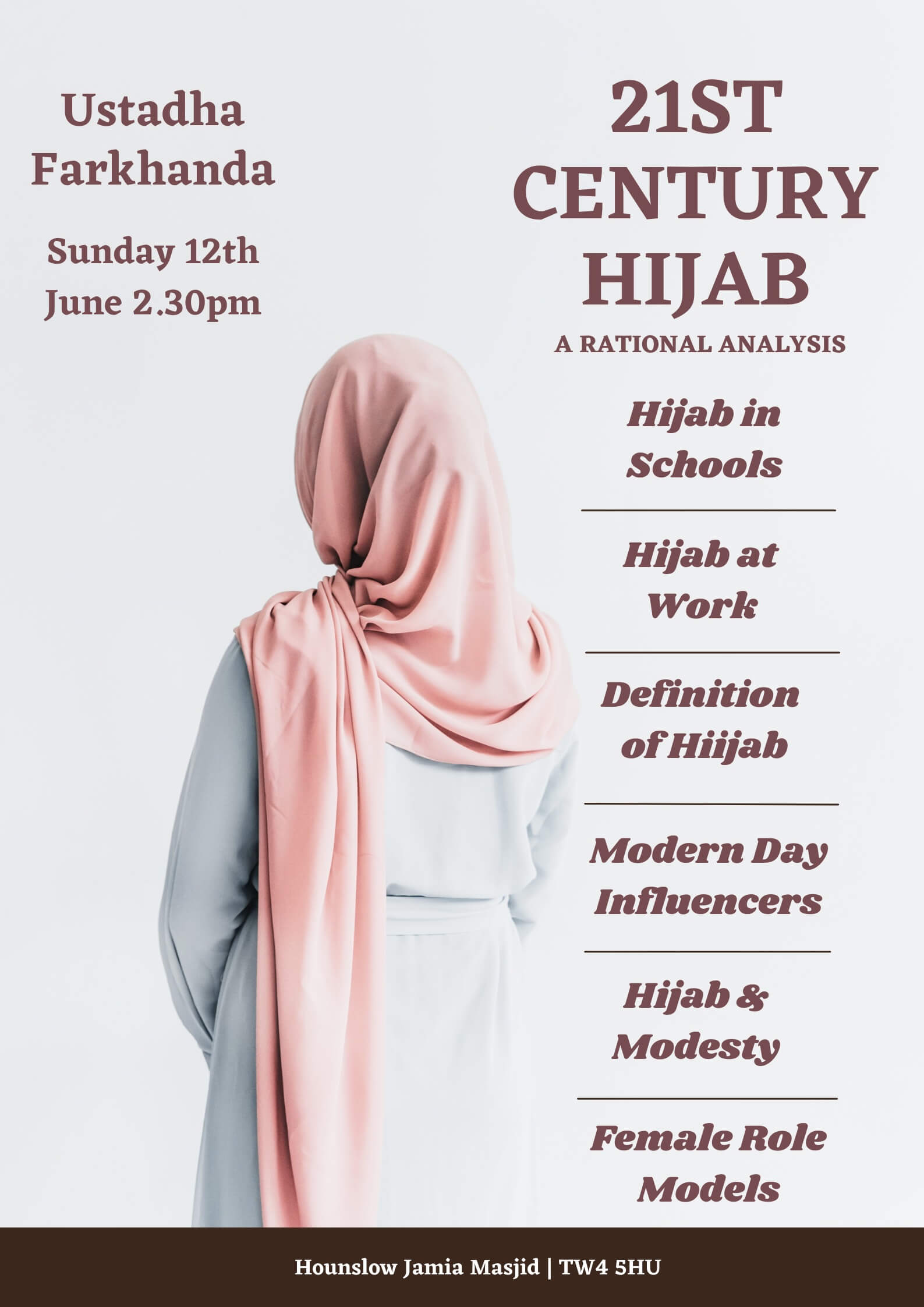 21st Century Hijab – A Rational Analysis